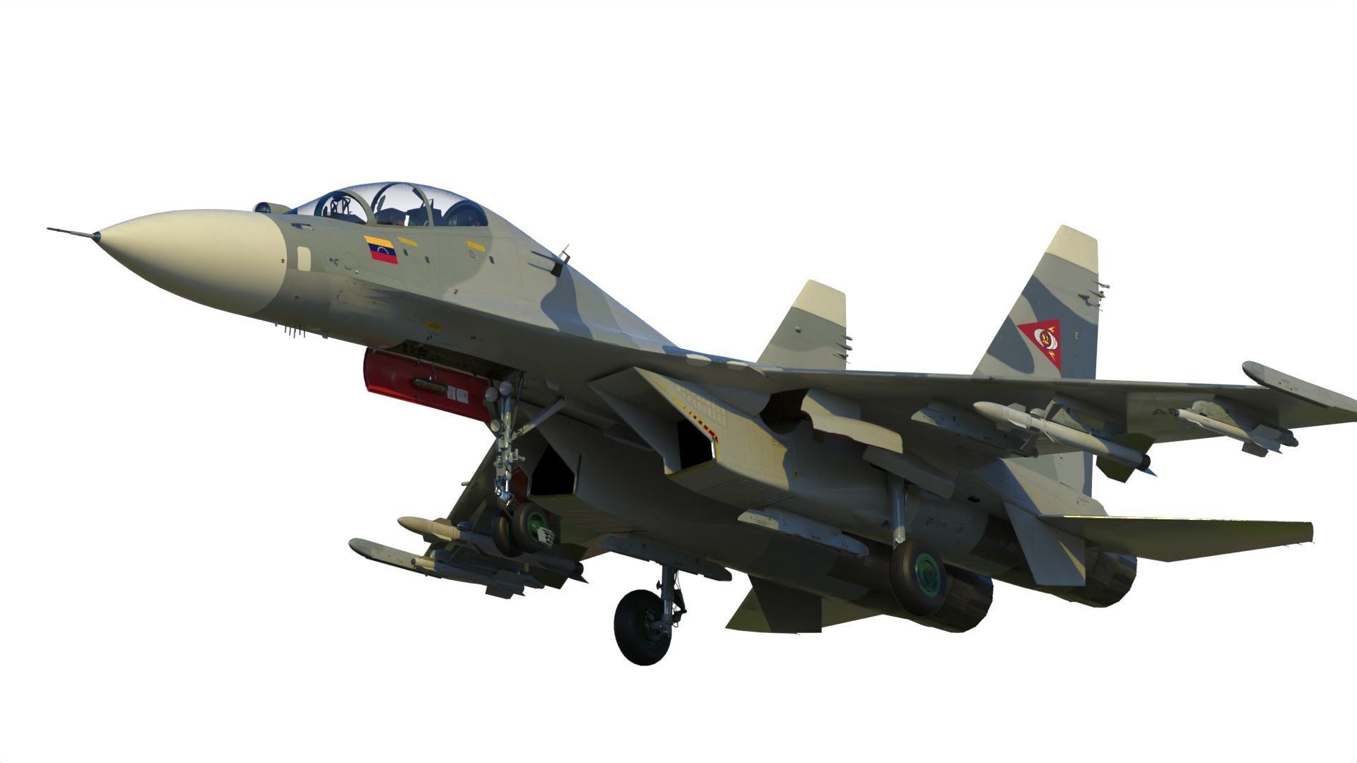 Su-30 3D model_24