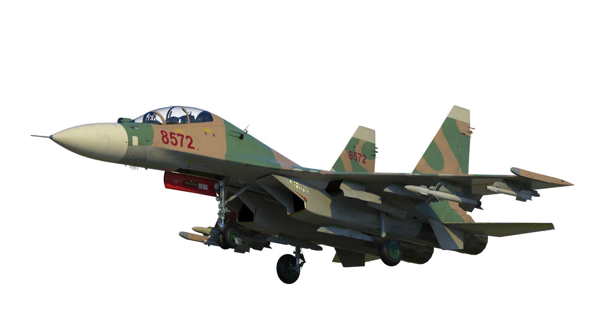 Su-30 3D model_6