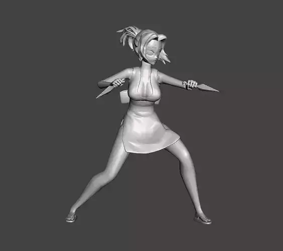 Maiko Kimetsu No Yaiba 3D Model