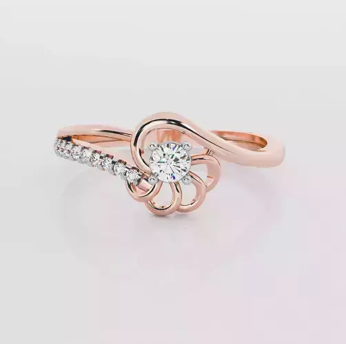 Italian diamond ring