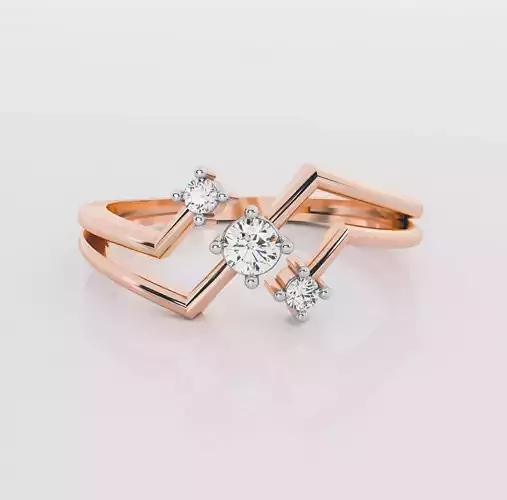 Italian diamond ring