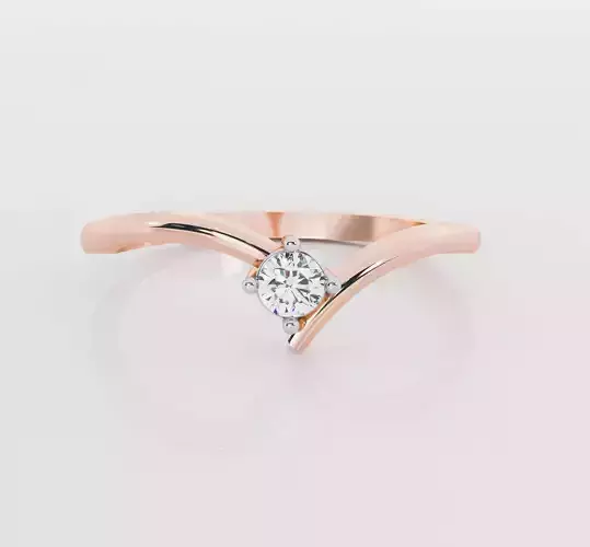 Italian diamond ring