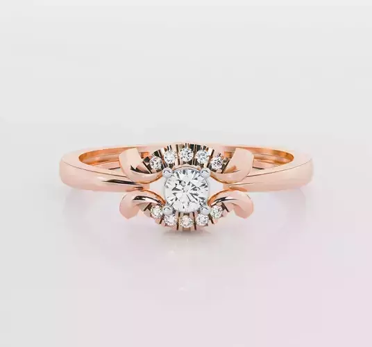 Italian diamond ring