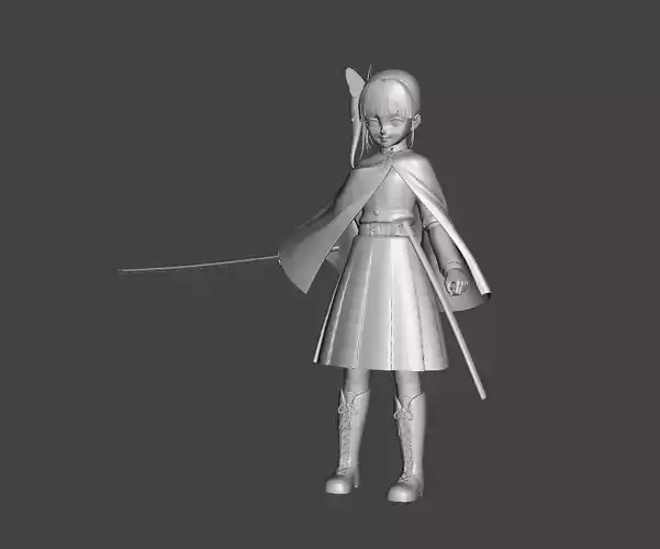 Kanao Tsuyuri 3D Model 3D print model
