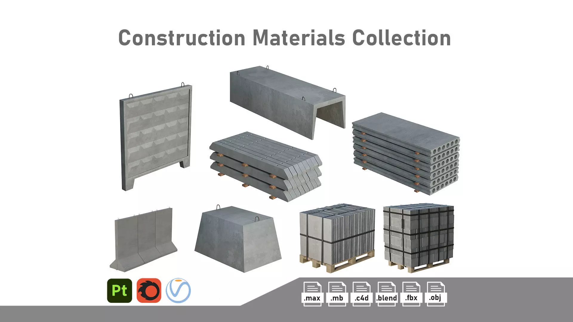 Concrete Construction Materials Collection _0