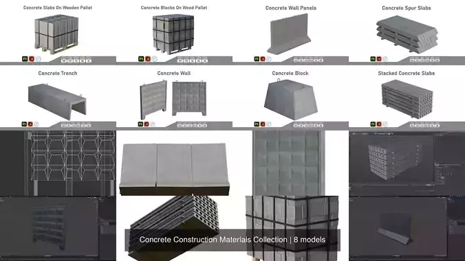 Concrete Construction Materials Collection