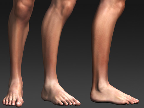 Daniel man in his underwear 3D model_6