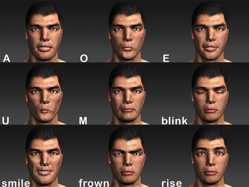 Daniel man in his underwear 3D model_19