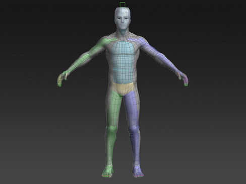 Daniel man in his underwear 3D model_20