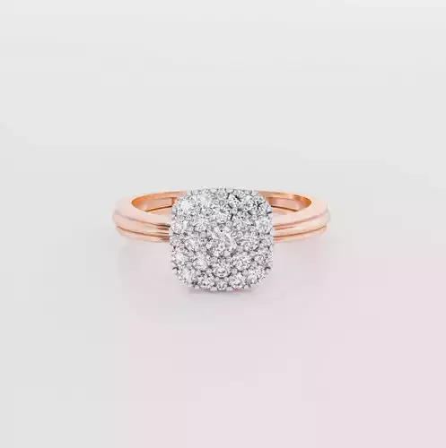 Italian diamond ring