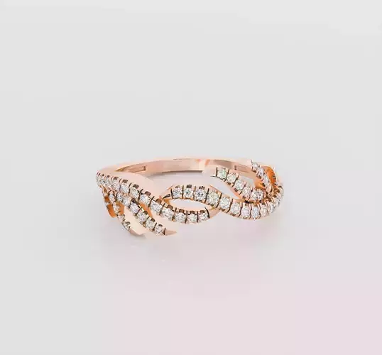Italian diamond ring