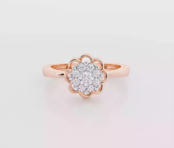 Italian diamond ring