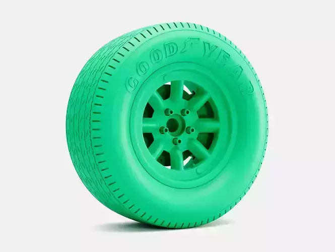 15x8 Minilite Wheel Goodyear Blue Streak 700 Tire