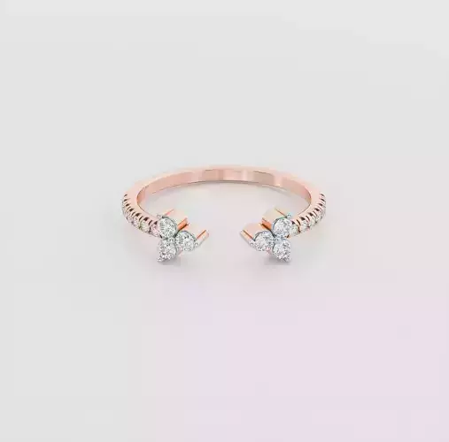 Italian diamond ring