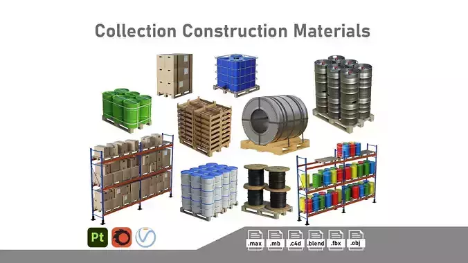 Collection Construction Materials 