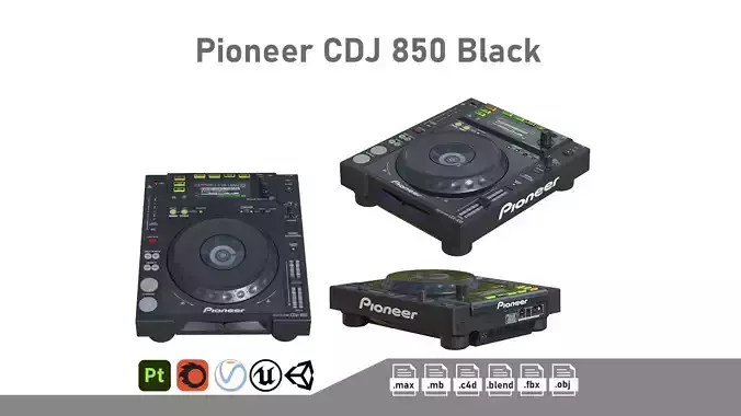 Pioneer CDJ 850 Black