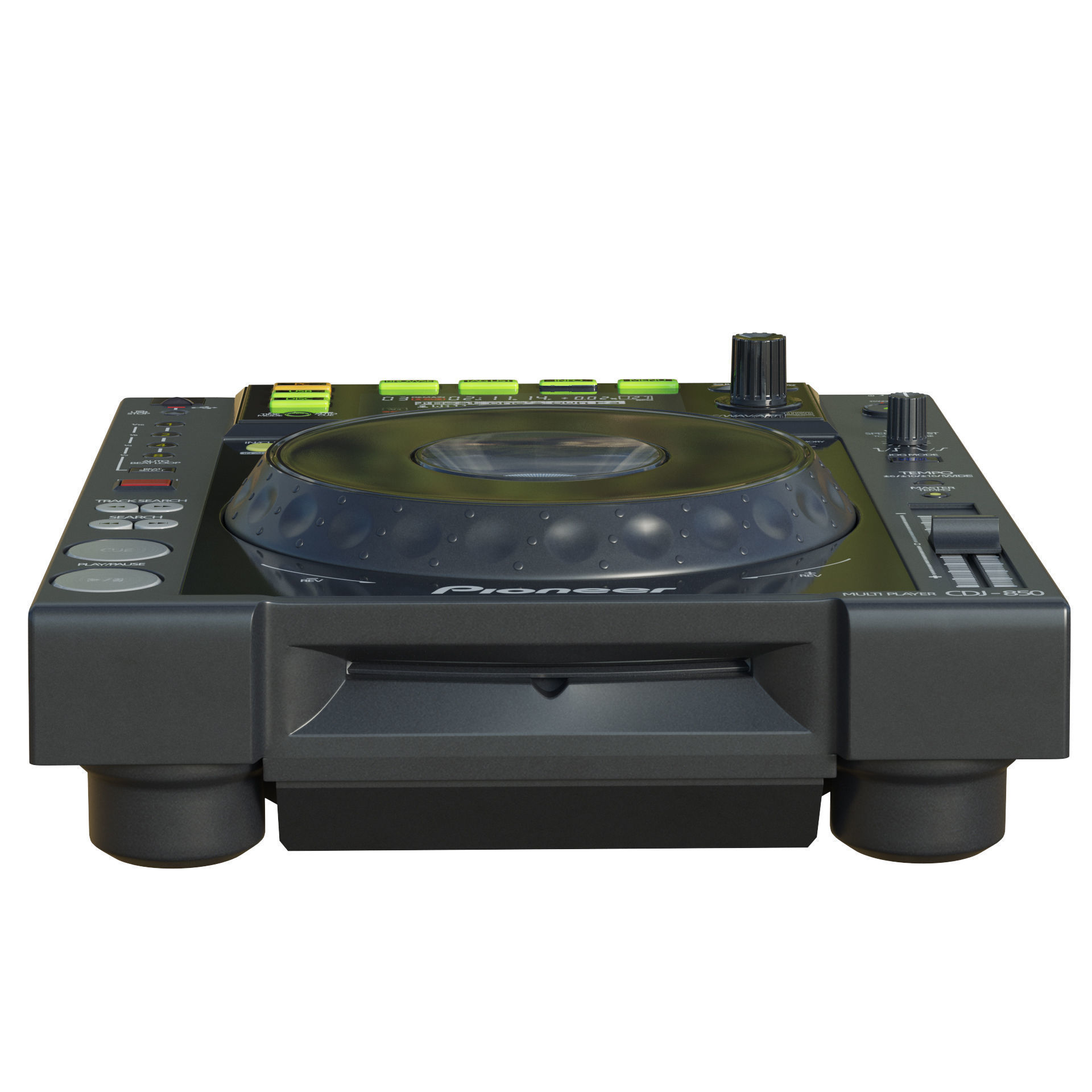 Pioneer CDJ 850 Black 3D model_19
