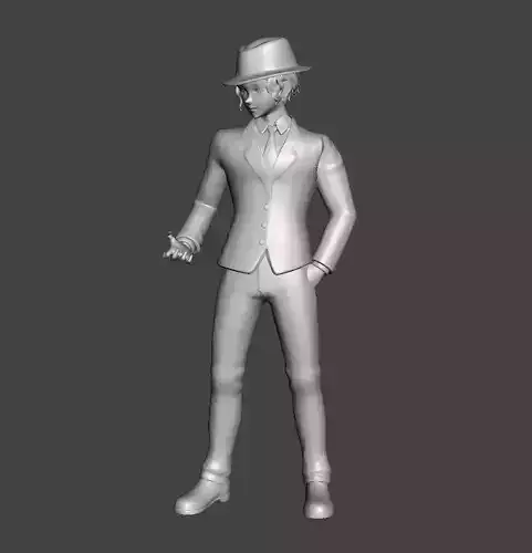 Muzan Kibutsuji 3D Model