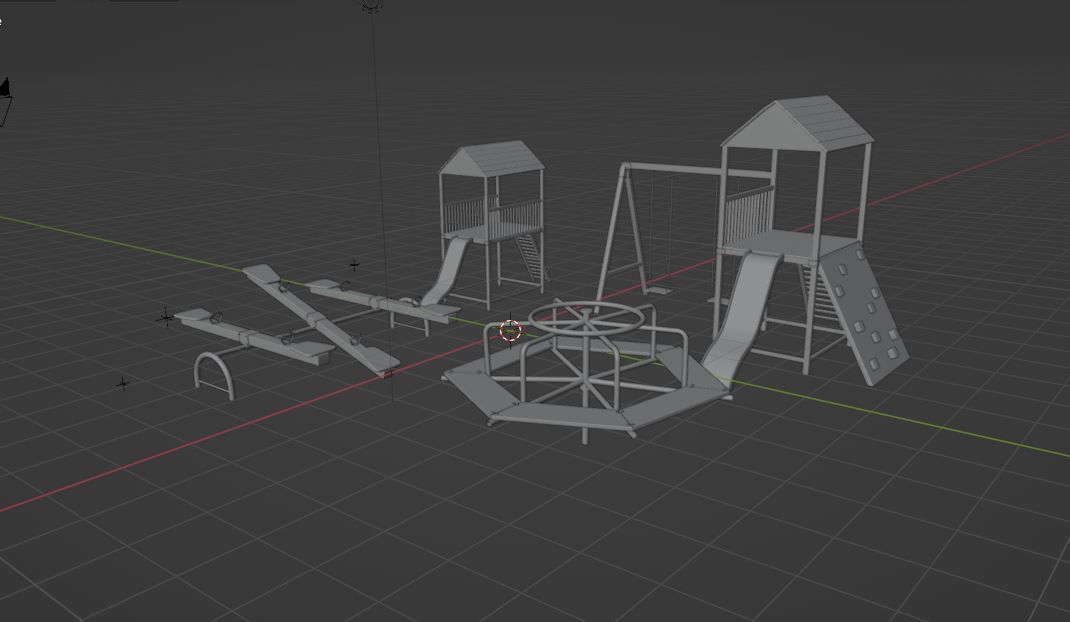 Playground pack 01  3D model_12