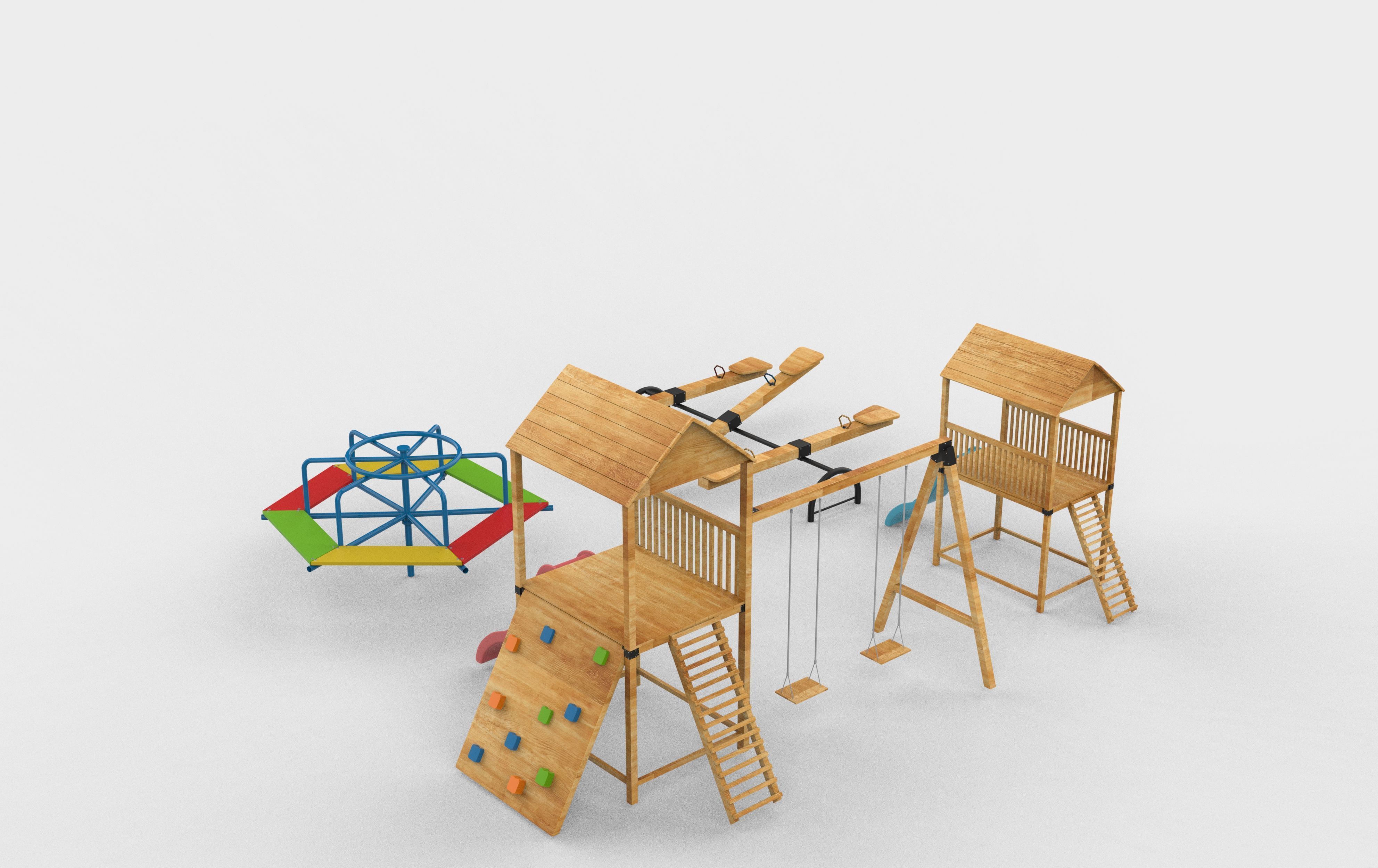 Playground pack 01  3D model_8