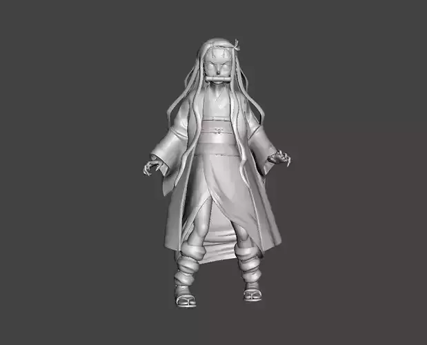 Nezuko Kamado 3D Model 3D print model