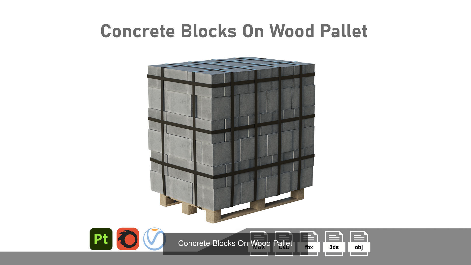 Construction Materials Bundle  3D Model Collection_2