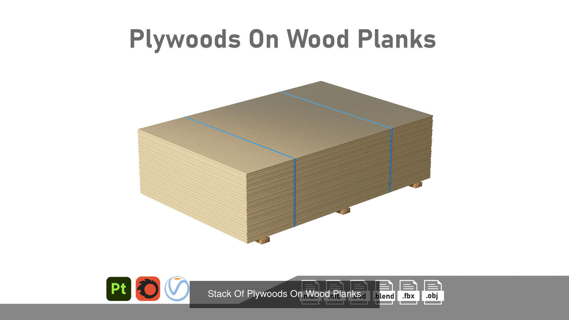 Construction Materials Bundle  3D Model Collection_7