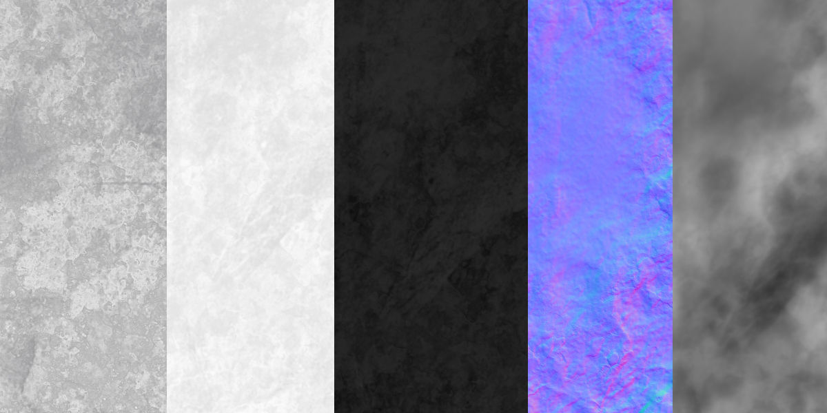 Concrete Plaster Textures 4K and 6K Texture_3