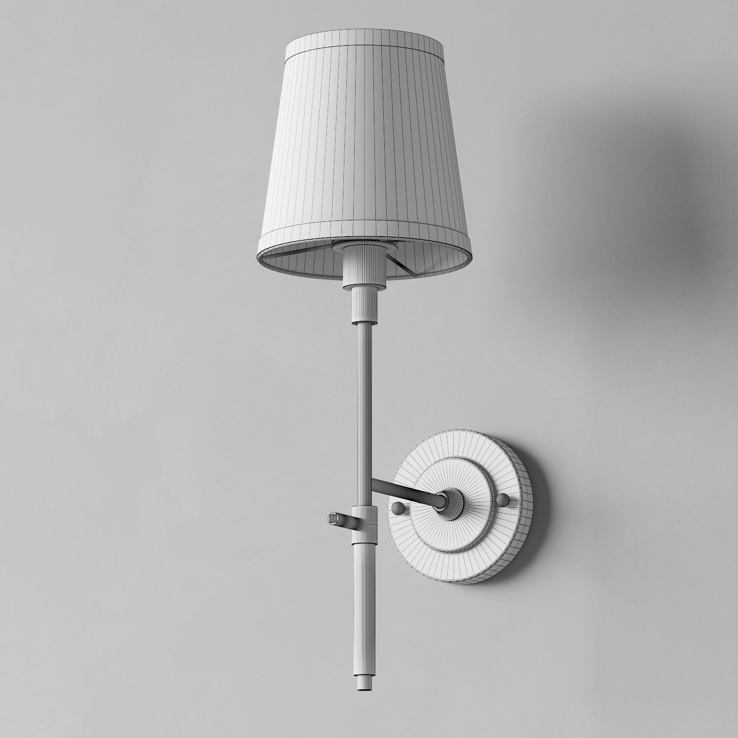 Sconce Dantone Home Buckingham 3D model_3