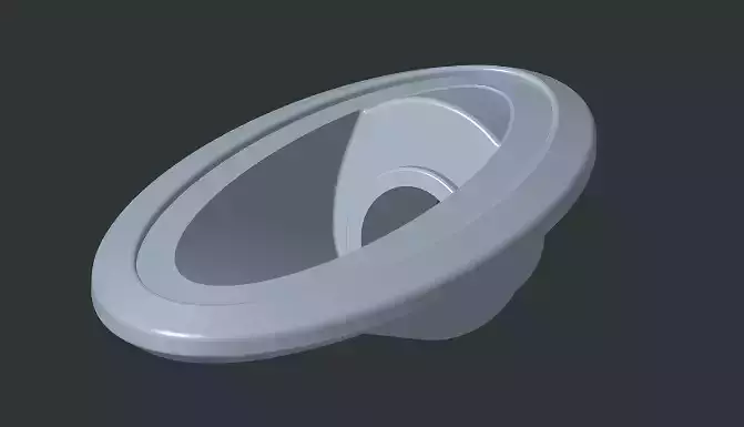 antena base rexton 3D print model