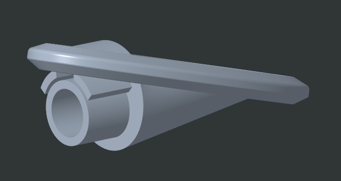 antena base rexton 3D print model_1