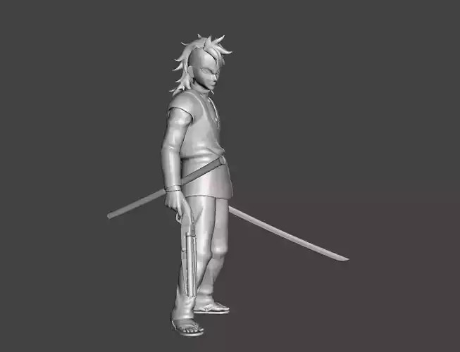 Shinazugawa Genya 3D Model