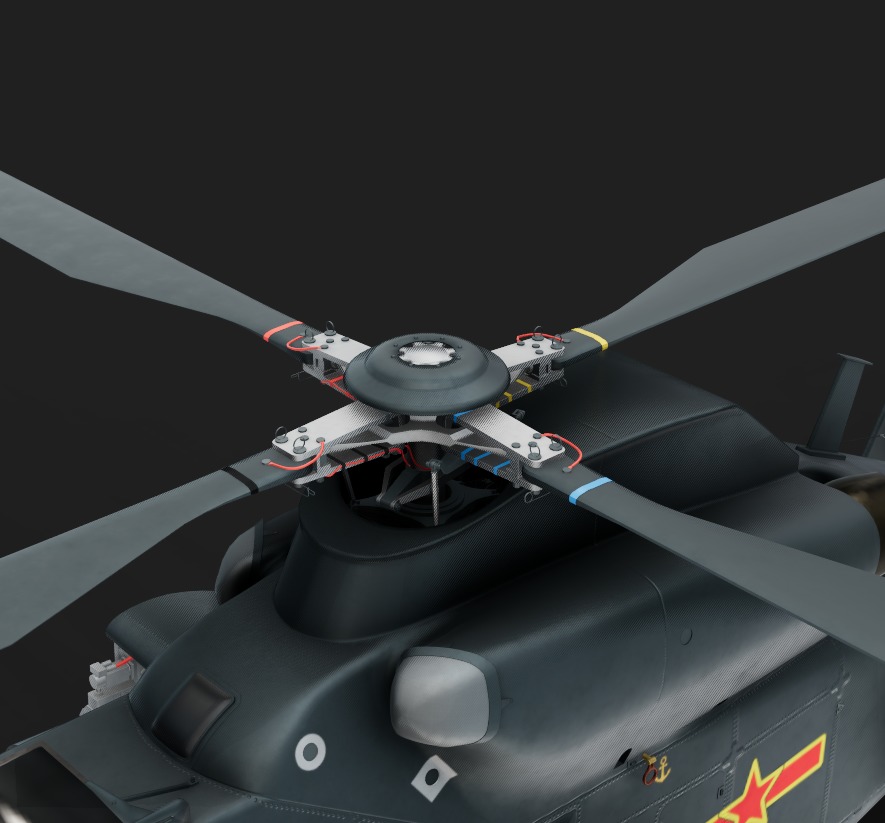 Harbin Z19 Share helicopter 3D model_1