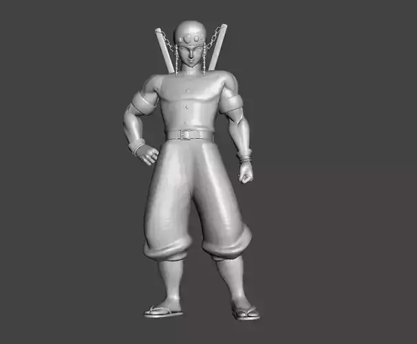 Tengen Uzui Sound Hashira 3D Model