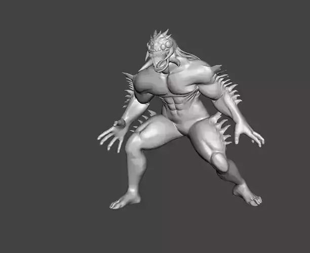 Spider Father Transformation 3D Model 3D print model