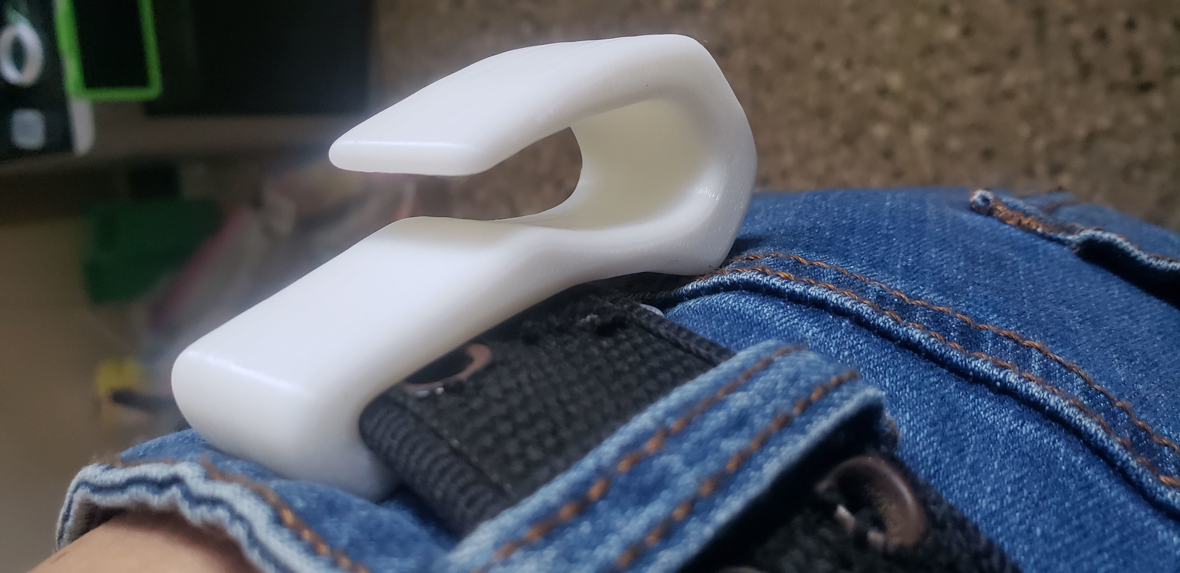 belt hook 3D print model_1