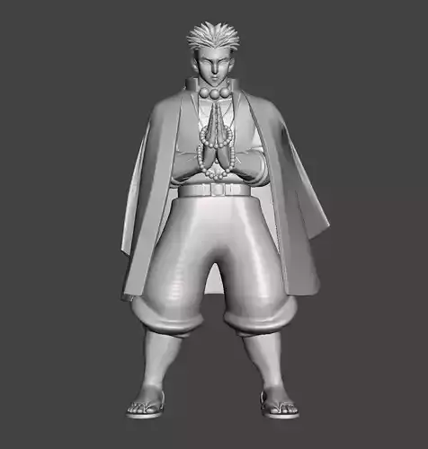Gyomei Himejima Stone Hashira 3D Model 3D print model