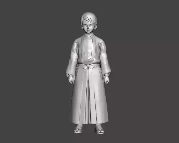 Yushiro Kimetsu No Yaiba 3D Model 3D print model
