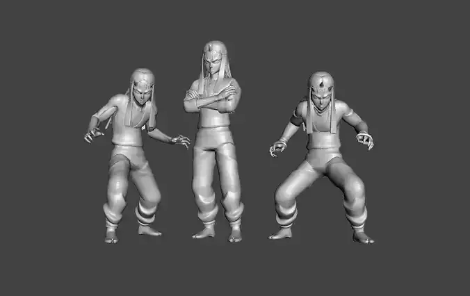 Swamp Demon Kimetsu No Yaiba 3D Model