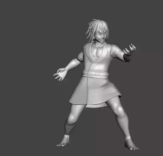 Temple Demon Kimetsu No Yaiba 3D Model