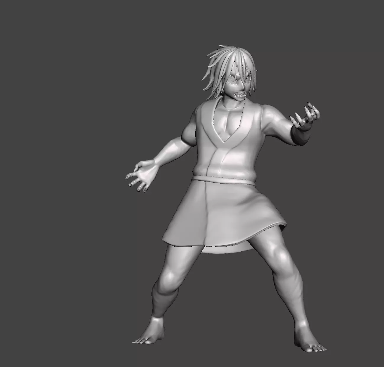 Temple Demon Kimetsu No Yaiba 3D Model 3D print model_0