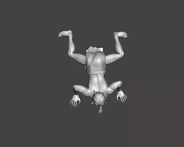 Tounge Demon Kimetsu No Yaiba 3D Model