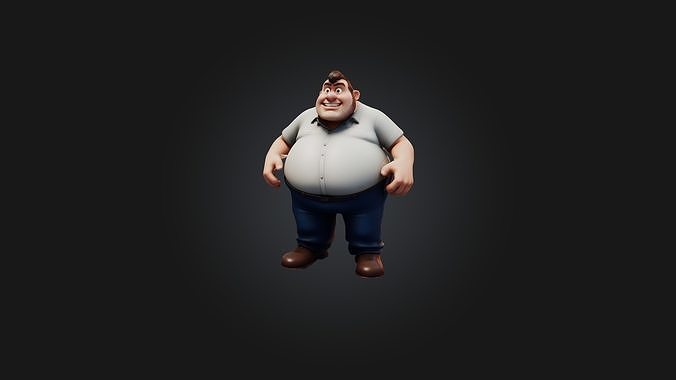 Cartoon Giant 3D model