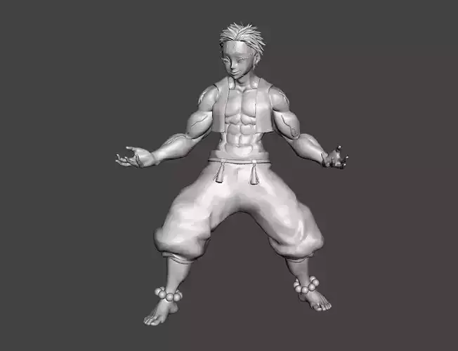 Akaza Upper Rank 3 3D Model