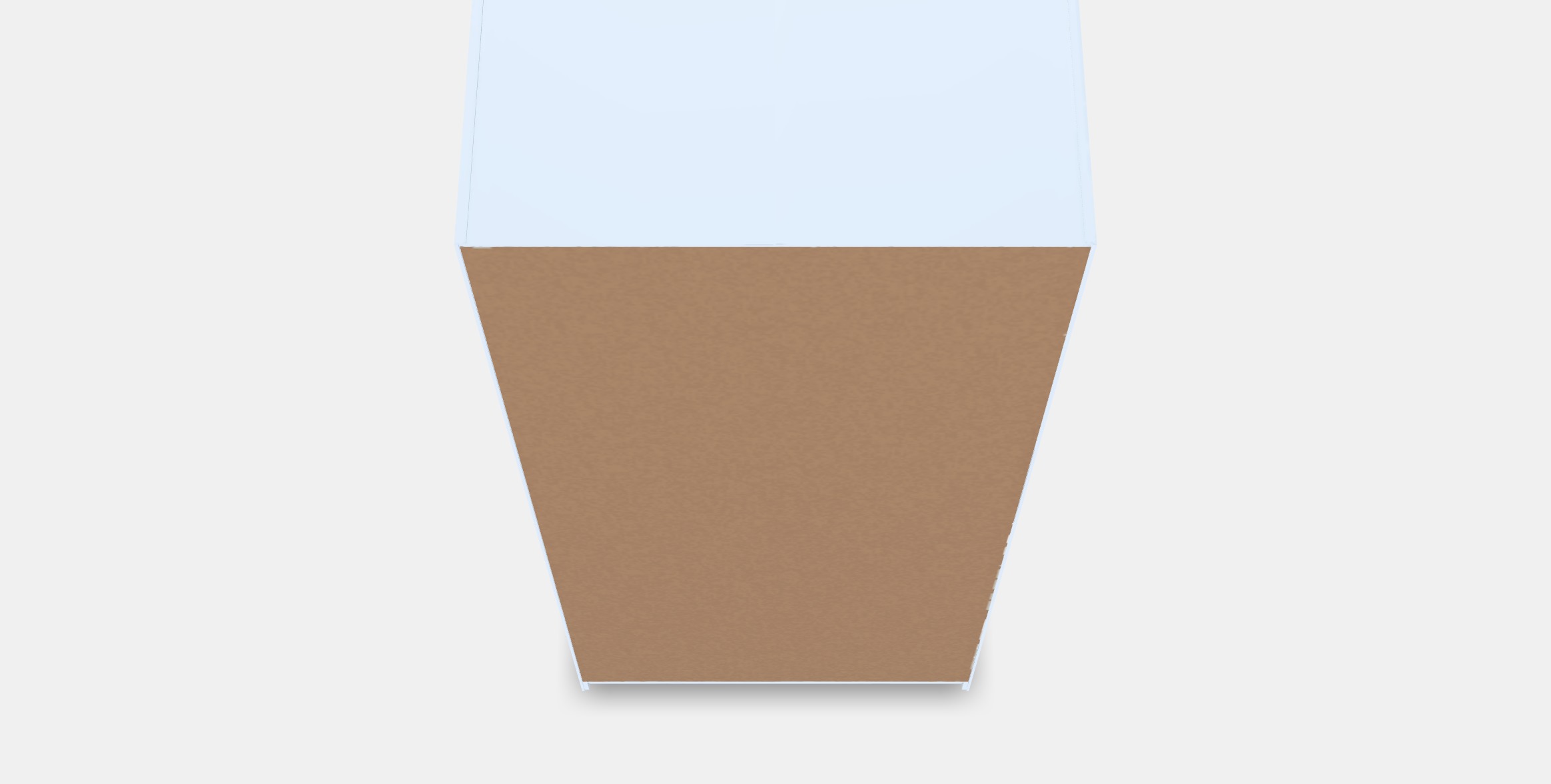 PAX - FLISBERGET Wardrobe 3 Low-poly 3D model_3