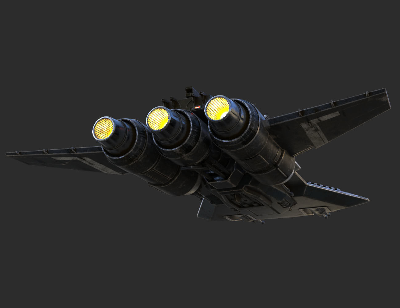 Pirate Snub Fighter DAZ3D Version 3D model_17