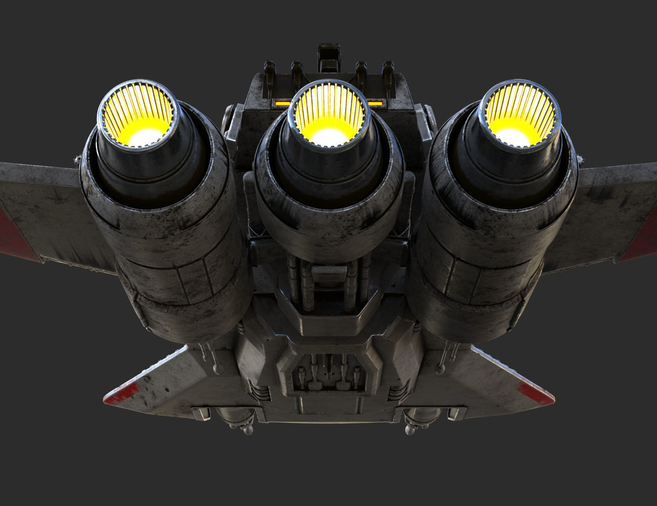 Pirate Snub Fighter DAZ3D Version 3D model_6