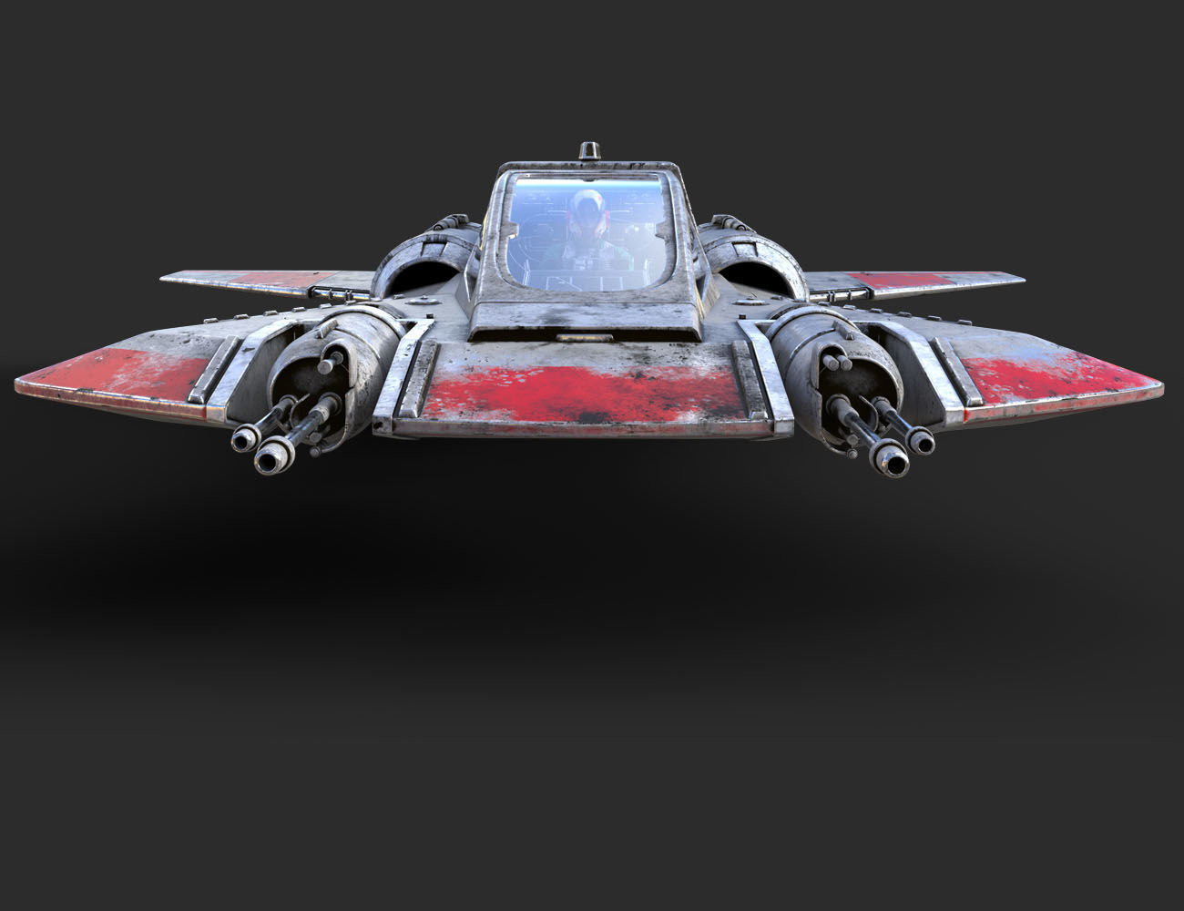 Pirate Snub Fighter DAZ3D Version 3D model_9