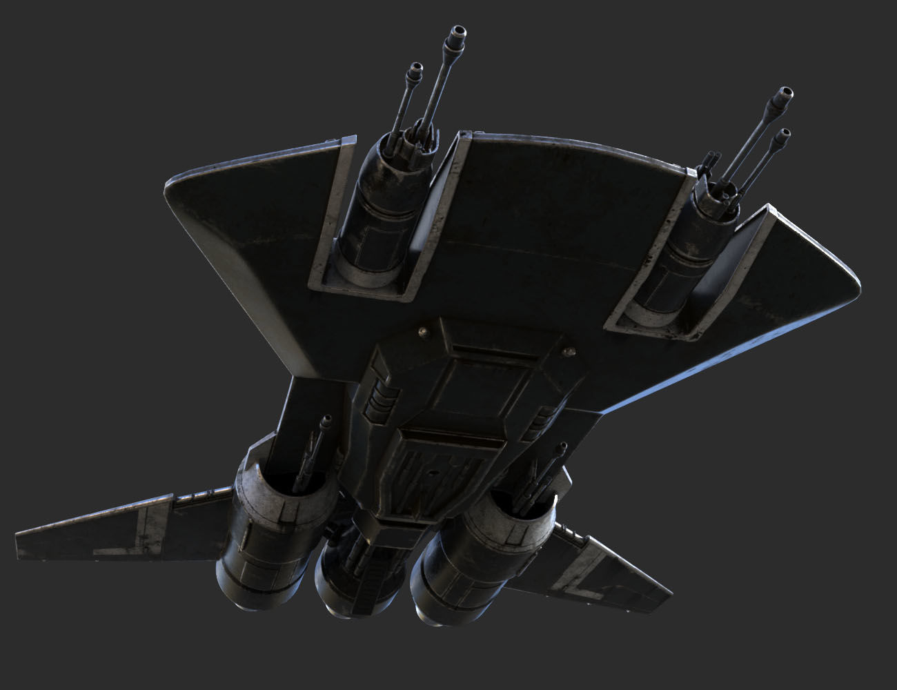 Pirate Snub Fighter DAZ3D Version 3D model_16