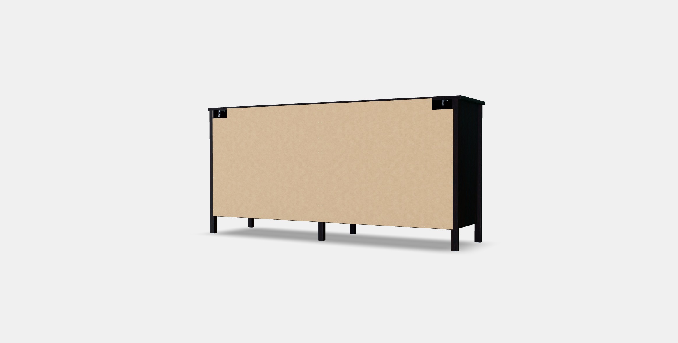 KOPPANG Chest of 6 drawers Low-poly 3D model_3